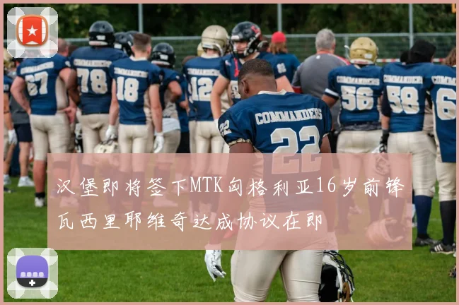 汉堡即将签下MTK匈格利亚16岁前锋瓦西里耶维奇达成协议在即